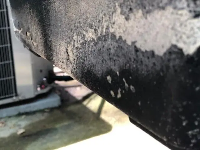 Grill Casting White Spots